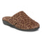 VIONIC WOMEN'S GEMMA NATURAL LEOPARD HOUSE SLIPPER - SIZE 9 - NATURE LEOPARD Like New