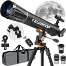 TELESKOP Telescope for Adults Astronomy 90mm Aperture 800mm Refractor - BLACK - Like New