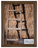 Gallery Solutions 16FP2210 18x24 Wall Hanging Picture Poster Frame, Walnut - Brand New