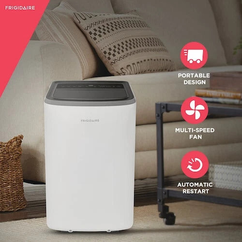 FRIGIDAIRE 10,000 BTU PORTABLE AIR CONDITIONER - WHITE - Like New
