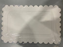 HOMEMARTGOODS BATHTUB SHOWER MAT WITH CUPS 36" X 17" - WHITE - Brand New