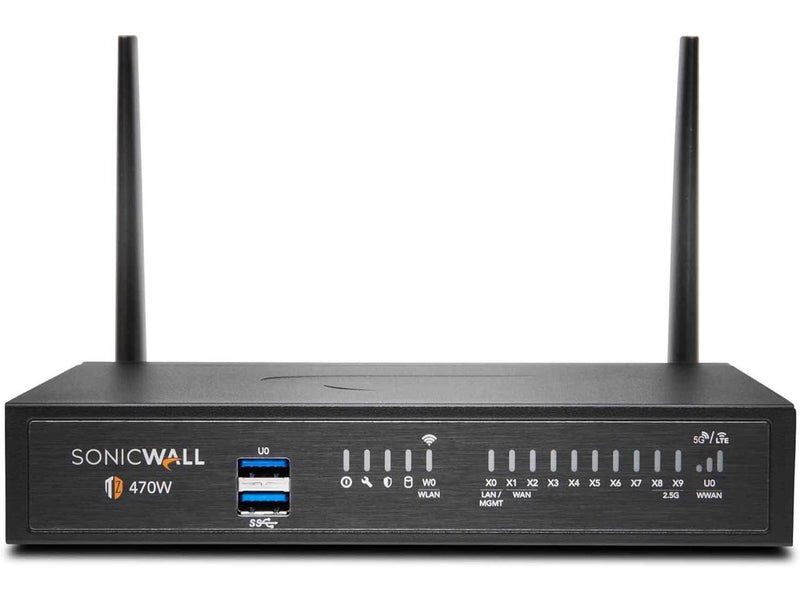 SonicWall TZ470 Wireless AC Secure Upgrade Plus 3YR Essential Edition