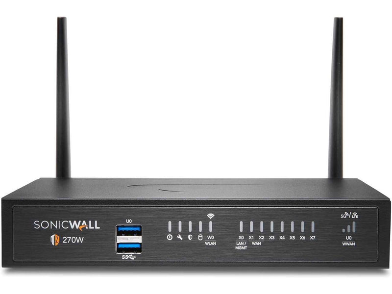 SonicWall TZ270W Network Security/Firewall Appliance 02SSC6859