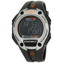 TIMEX MEN'S IRONMAN CLASSIC 30 OVERSIZED TONE WATCH, RESIN STRAP - BLACK/SILVER - Like New