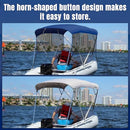 4 Bow Boat Bimini Top Mesh Sidewalls Storage Boot Canvas Only - NEW - Brand New