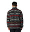 COLUMBIA MEN'S RUGGED RIDGE HALF SNAP FLEECE - SIZE LARGE - BLACK-MADRAS-MULTI - Like New