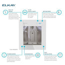 Elkay Liv LBWD06WHK Built-in Filtered Water Dispenser White - Brand New