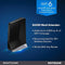 Netgear Nighthawk WiFi 6 Mesh Range Extender EAX80 AX6000 Dual-Band - Black - Like New