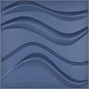 Art3d Navy Blue 3D Wall Panel PVC Slim Wave Covers 32 Sqft B07QJWSKK7 - NEW - Brand New