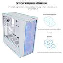 LIAN LI LANCOOL III E-ATX PC CASE RGB GAMING COMPUTER CASE HINGED GLASS WHITE - Like New