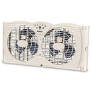 HOLMES DUAL BLADE DIGITAL WINDOW FAN 17100 - WHITE - Like New
