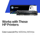 HP 202A BLACK TONER CARTRIDGE PRINTERS WORKS W COLOR LASERJET PRO M254 - BLACK - Like New