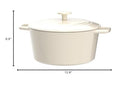 CUISINART CHEF'S CLASSIC Covered Casserole (CREAM, 7- Quart) - CREAM - Brand New