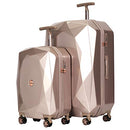 KENSIE WOMEN'S GEMSTONE LUGGAGE, 2 PIECE SET (28"/20") - ROSE GOLD - Brand New