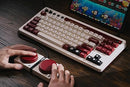 8BitDo Retro Mechanical Keyboard Bluetooth 87 Keys 85HA - Fami Edition Like New