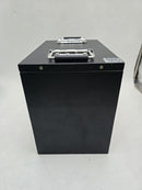 ECO-WORTHY 25.6V 100AH LIFEPO4 LITHIUM BMS 3000+DEEP CYCLES RECHARGEABLE - BLACK - Like New