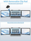 MAGICRAVEN ONE CABLE PLUG & PLAY DUAL LAPTOP SCREEN EXTENDER - 14" - BLACK - Like New