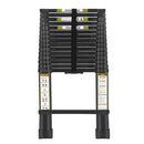 RIKADE TELESCOPING LADDER 20.3FT WITH NON-SLIP FEET 330 LB XQ-SST-BK-62-US-VC - Like New