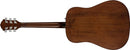 Fender DE FA-125 Dreadnought Acoustic Guitar Pack 3-Color Sunburst - BROWN - Like New