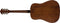 Fender DE FA-125 Dreadnought Acoustic Guitar Pack 3-Color Sunburst - BROWN - Like New