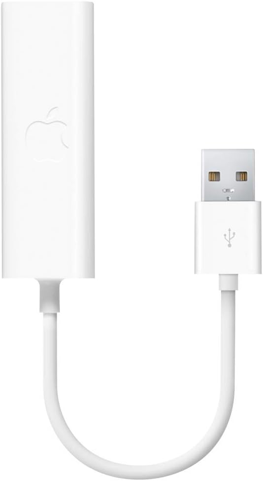 APPLE USB ETHERNET ADAPTER - WHITE - Like New