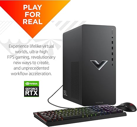 HP Victus 15L Gaming i7-13700F 16GB 1 TB SSD RTX 4060 Ti TG02-1060H - Black - Like New