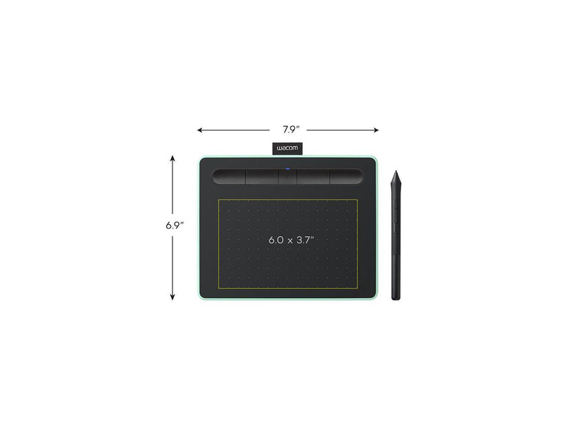 Wacom Intuos Wireless Graphics Drawing Tablet with 3 Bonus Software Included,