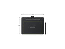 Wacom Intuos Medium Bluetooth Graphics Drawing Tablet, Portable for Teachers,