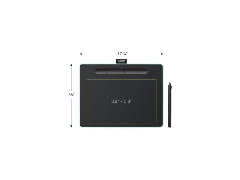 Wacom Intuos Wireless Graphics Drawing Tablet for Mac, PC, Chromebook & Android