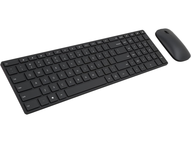 Microsoft Designer Bluetooth Desktop Keyboard and Mouse - Black. Utra-Thin