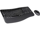 Microsoft Wireless Comfort Desktop 5050 - Black. Wireless, Ergonomic Keyboard