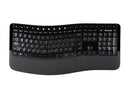 Microsoft Wireless Comfort Desktop 5050 - Black. Wireless, Ergonomic Keyboard