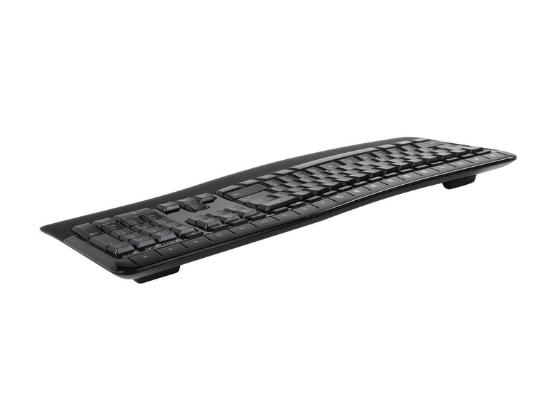 Microsoft Wireless Comfort Desktop 5050 Black. Wireless, Ergonomic K