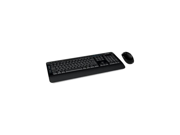 Microsoft Wireless Desktop 3050 with AES - Black. Wireless Keyboard and Mouse