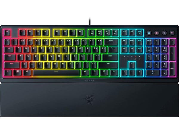 Razer Ornata V3 Gaming Keyboard: Low-Profile Keys - Mecha-Membrane Switches -