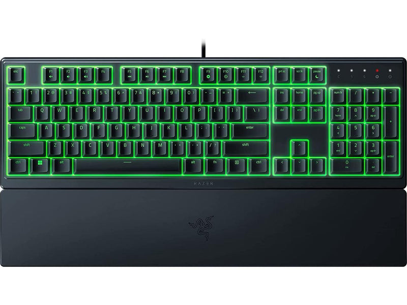 Razer Ornata V3 X Gaming Keyboard: Low-Profile Keys - Silent Membrane Switches -