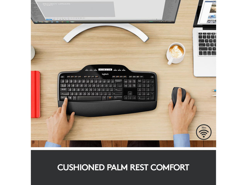 Logitech MK710 Wireless Keyboard and Mouse Combo — Includes Keyboard and Mouse,