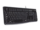Logitech K120 Wired Keyboard for Windows, Plug and Play, Full-Size