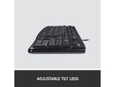 Logitech K120 Wired Keyboard for Windows, Plug and Play, Full-Size