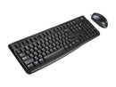 Logitech MK120 Wired Keyboard and Mouse Combo for Windows, Optical Wired Mouse,