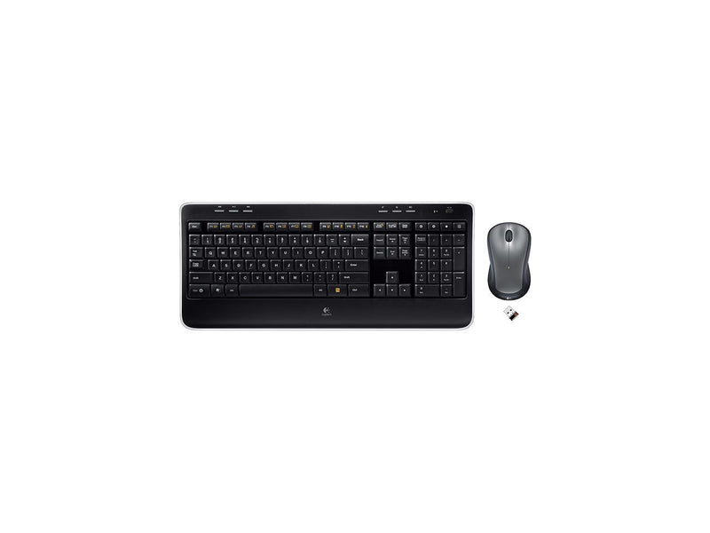 Logitech MK520 Wireless Keyboard and Mouse Combo — Keyboard and Mouse, Long