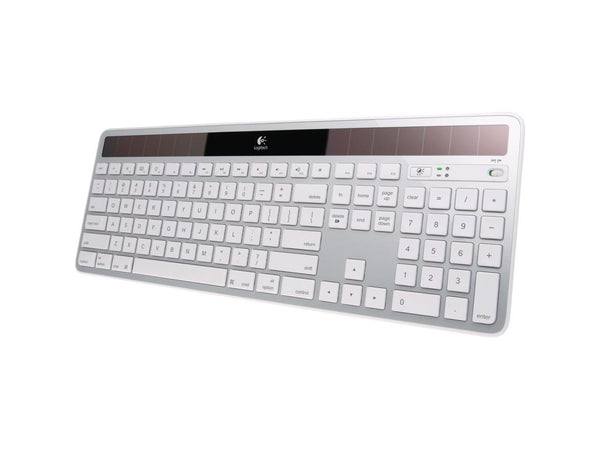 Logitech K750 Wireless Solar Keyboard for Mac — Solar Recharging, Mac-Friendly