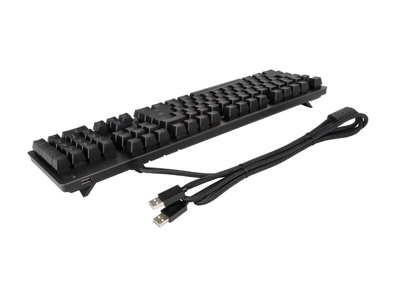 Logitech G413 Backlit Mechanical Gaming Keyboard with USB Passthrough – Carbon