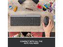 Logitech MK470 Slim Wireless Keyboard and Mouse Combo - Modern Compact Layout,