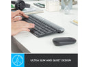 Logitech MK470 Slim Wireless Keyboard and Mouse Combo - Modern Compact Layout,