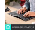 Logitech ERGO K860 Wireless Ergonomic Keyboard - Split Keyboard, Wrist Rest,