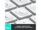 Logitech MX Keys Mini for Mac Minimalist Wireless Keyboard, Compact, Bluetooth,