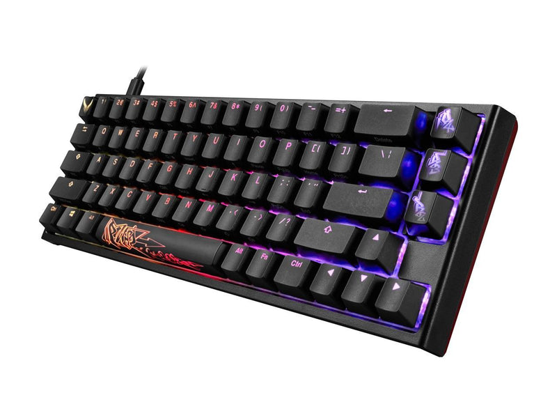 PowerColor x Ducky One 2 SF RGB USB-C Mechanical Keyboard, Kailh White Switches