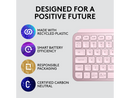 Logitech MX Keys Mini Minimalist Wireless Illuminated Keyboard, Compact,