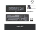 Logitech MX Mechanical Wireless Illuminated Performance Keyboard, Linear